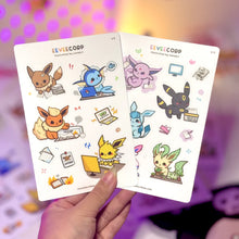 Load image into Gallery viewer, EeveeCorp Waterproof Sticker Sheets