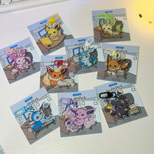 Load image into Gallery viewer, EeveeCorp Acrylic Keychain