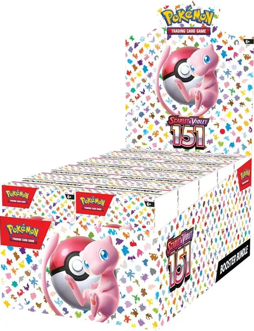 Pokémon TCG: Scarlet and Violet 151 Booster Bundle SEALED CASE (10ct) –  R.E.V. Collectibles