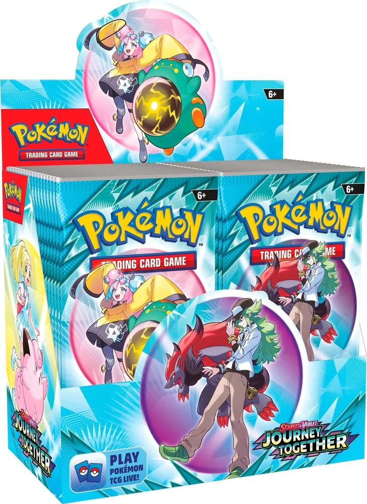 Pokémon TCG: Scarlet & Violet-Journey Together Booster Display Box (36 –  R.E.V. Collectibles