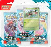 Load image into Gallery viewer, Pokemon TCG: Journey Together 3 Pack Blister