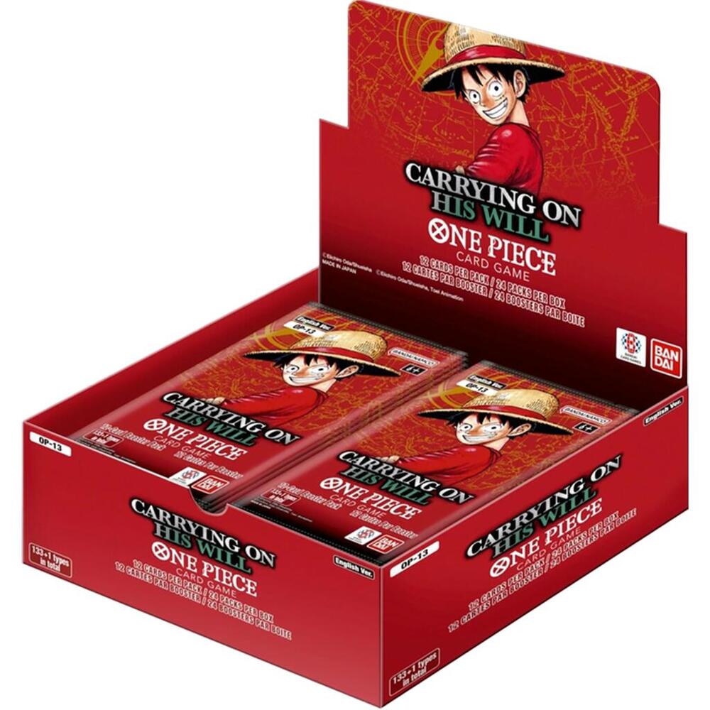 One Piece TCG: Carrying On His Will Booster Display Box (OP13) – R.E.V. Collectibles