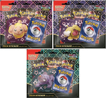 Load image into Gallery viewer, Pokémon TCG: Scarlet & Violet—Paldean Fates Tech Sticker Collection - Set of 3