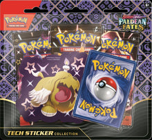 Load image into Gallery viewer, Pokémon TCG: Scarlet & Violet—Paldean Fates Tech Sticker Collection - Styles May Vary