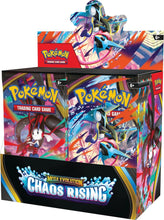 Load image into Gallery viewer, Pokemon TCG: Chaos Rising Booster Box Display