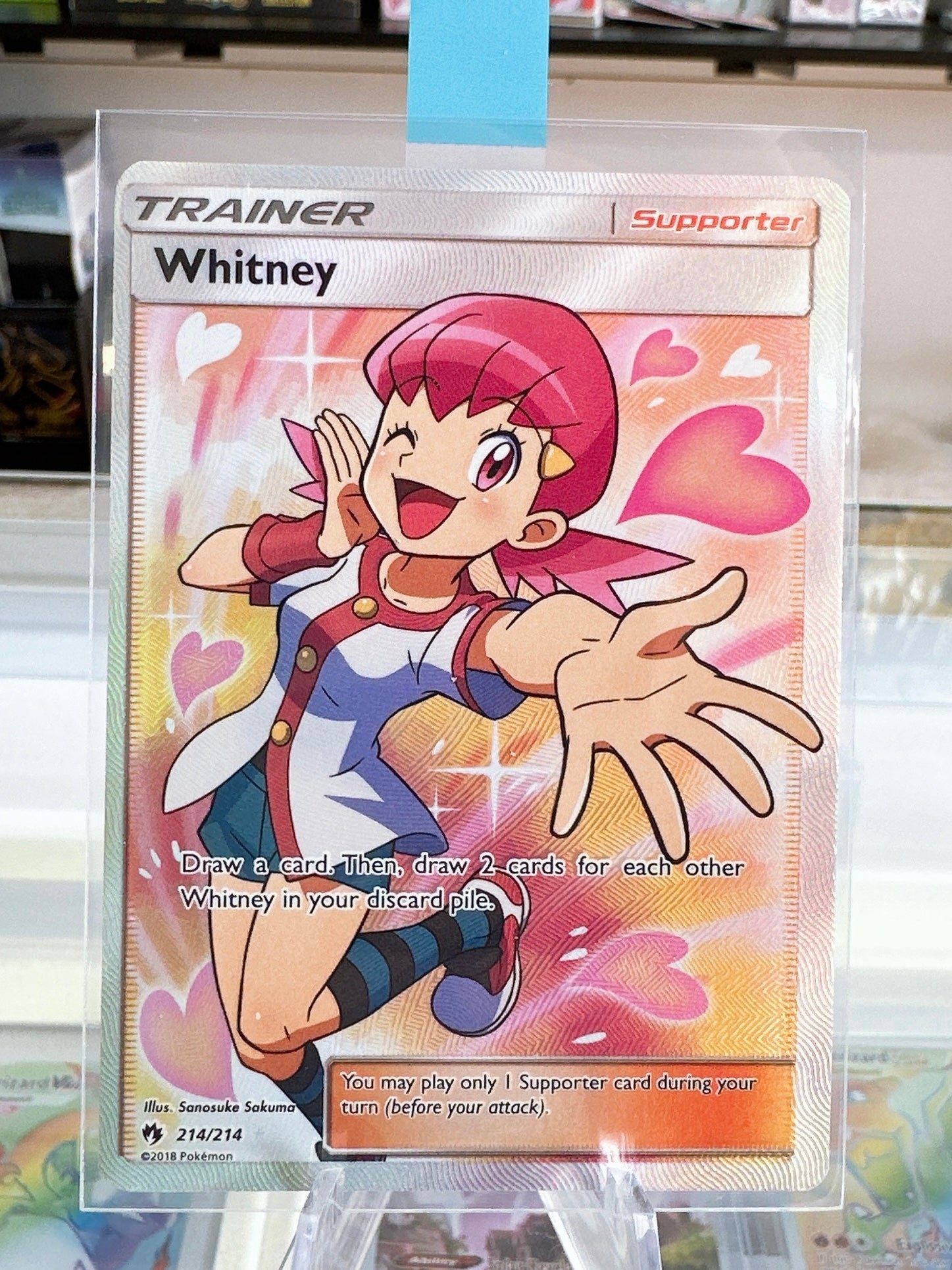 Whitney (Full Art) - SM - Lost Thunder - NM R.E.V. Collectibles Whitney (Full Art) - SM - Lost Thunder - NM R.E.V. Collectibles