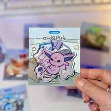 Load image into Gallery viewer, EeveeCorp Acrylic Keychain