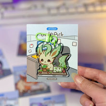 Load image into Gallery viewer, EeveeCorp Acrylic Keychain
