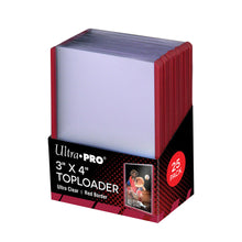 Load image into Gallery viewer, Ultra Pro 3” x 4” Top Loader (25-Piece)