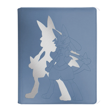 Load image into Gallery viewer, Elite Series Lucario 9-Pocket Zippered PRO-Binder for Pokémon