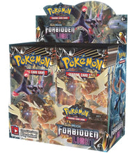 Load image into Gallery viewer, Pokemon TCG: Sun & Moon Forbidden Light Booster Box Display