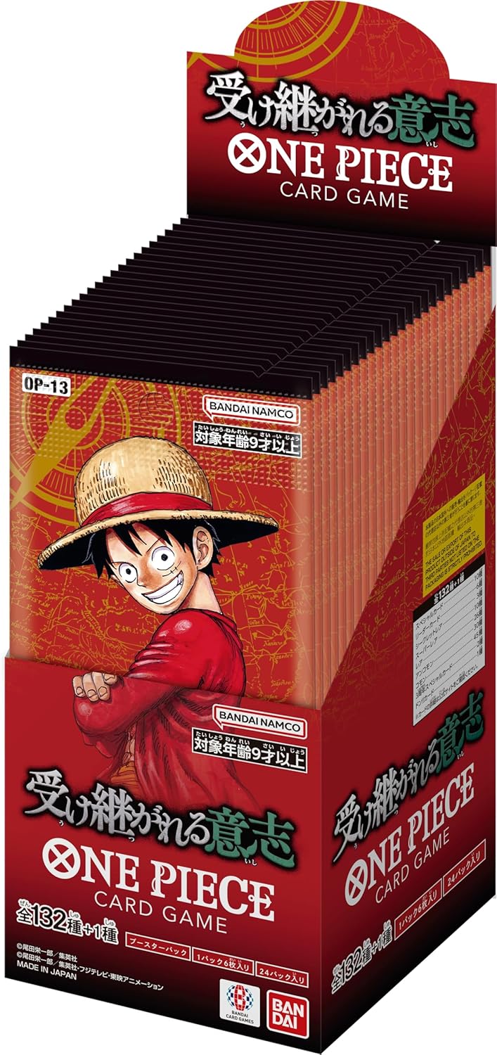 One Piece TCG: OP-13 [Japanese] Carrying On His Will Booster Box – R.E.V.  Collectibles