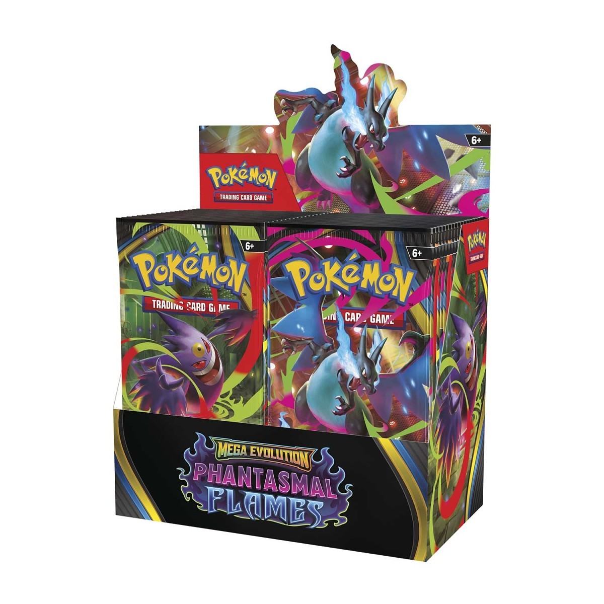 pokémon trading card game mega evolution booster box 36 packs Pokémon TCG: Mega Evolution-Phantasmal Flames Booster Display Box (36 – R.E.V. Collectibles