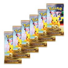 Load image into Gallery viewer, Pokémon TCG: 30th Celebration Booster Bundle (6 Packs)
