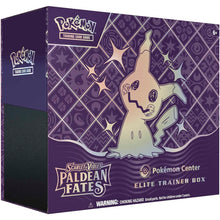 Load image into Gallery viewer, Paldean Fates Pokemon Center Elite Trainer Box