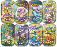 Load image into Gallery viewer, Prismatic Evolutions Mini Tin Display