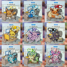 Load image into Gallery viewer, EeveeCorp Acrylic Keychain