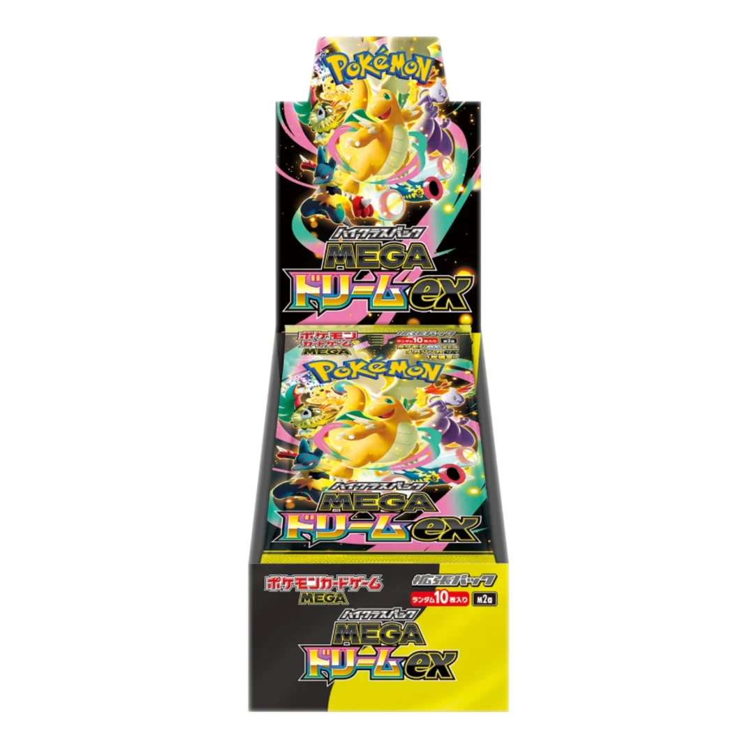 Pokemon TCG: Japanese Mega Dream ex Booster Box – R.E.V. Collectibles