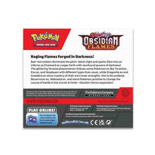 Load image into Gallery viewer, Pokemon TCG: Scarlet & Violet Obsidian Flames Booster Display Box