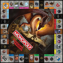 Load image into Gallery viewer, Monopoly Dungeons & Dragons Edition Board Game