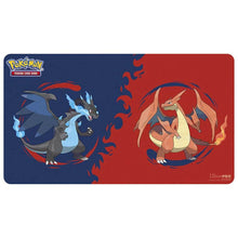 Load image into Gallery viewer, Ultra Pro Playmat: Pokemon - Mega Charizard X & Mega Charizard Y