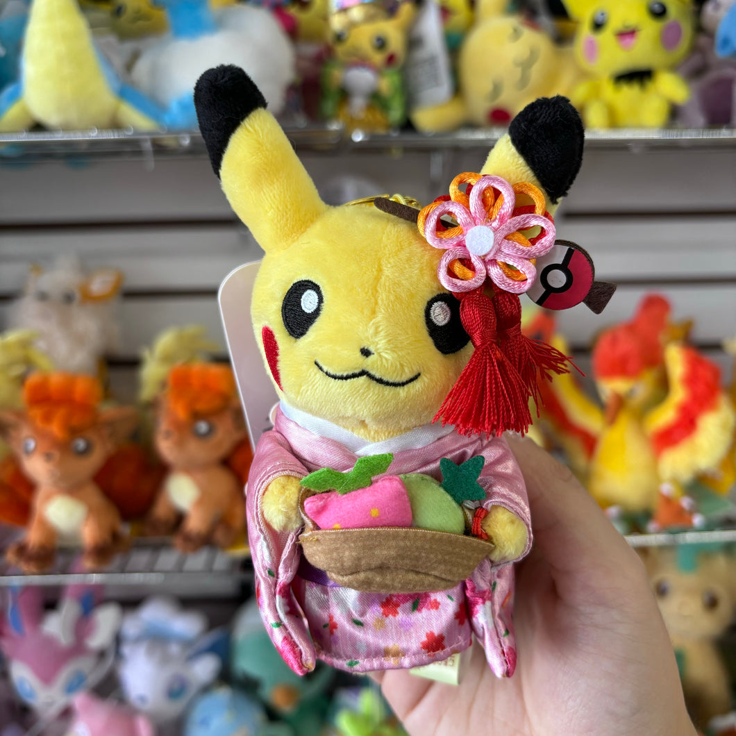 Pikachu Hanarai Tea Party Female Keychain