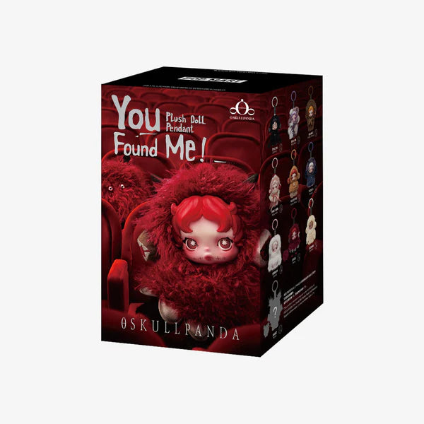 SKULLPANDA You Found Me! Series Plush Doll Pendant (1 Box)
