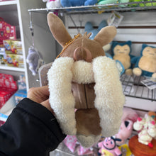 Load image into Gallery viewer, Pokemon Center Penny’s Eevee Backpack Pouch Plush Keychain
