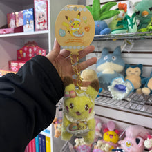 Load image into Gallery viewer, Pokemon Center Yum Yum Easter Pikachu Mascot Keychain
