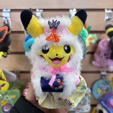 Load image into Gallery viewer, Pokemon Center Pikachu Hanbok Version Plush Keychain
