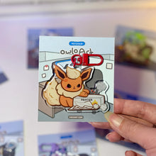 Load image into Gallery viewer, EeveeCorp Acrylic Keychain
