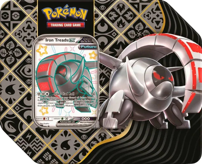Pokémon TCG: Scarlet & Violet—Paldean Fates Tin [Iron Treads ex]