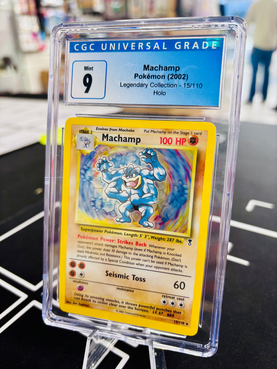 Machamp Base CGC 9 - Holo - 15/110