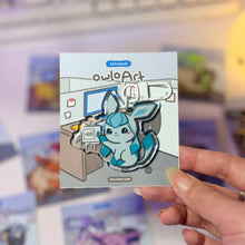 Load image into Gallery viewer, EeveeCorp Acrylic Keychain
