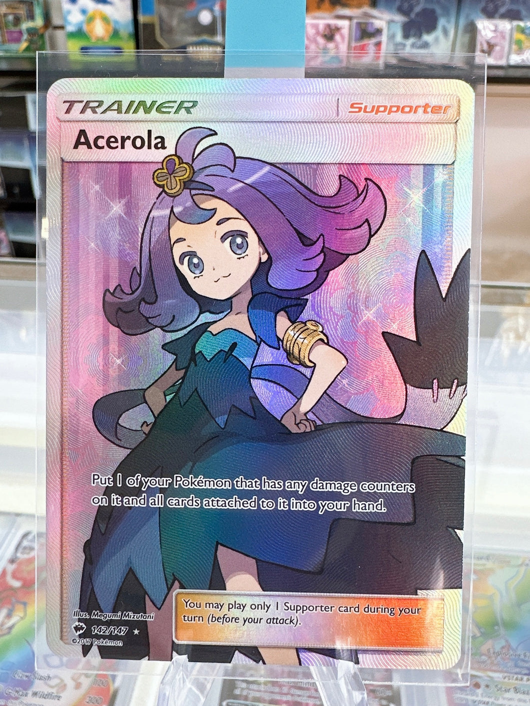 Acerola (Full Art) - SM - Burning Shadows - NM