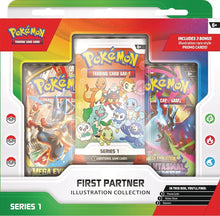 Load image into Gallery viewer, Pokemon TCG: First Partner Illustration Series 1 Collection

