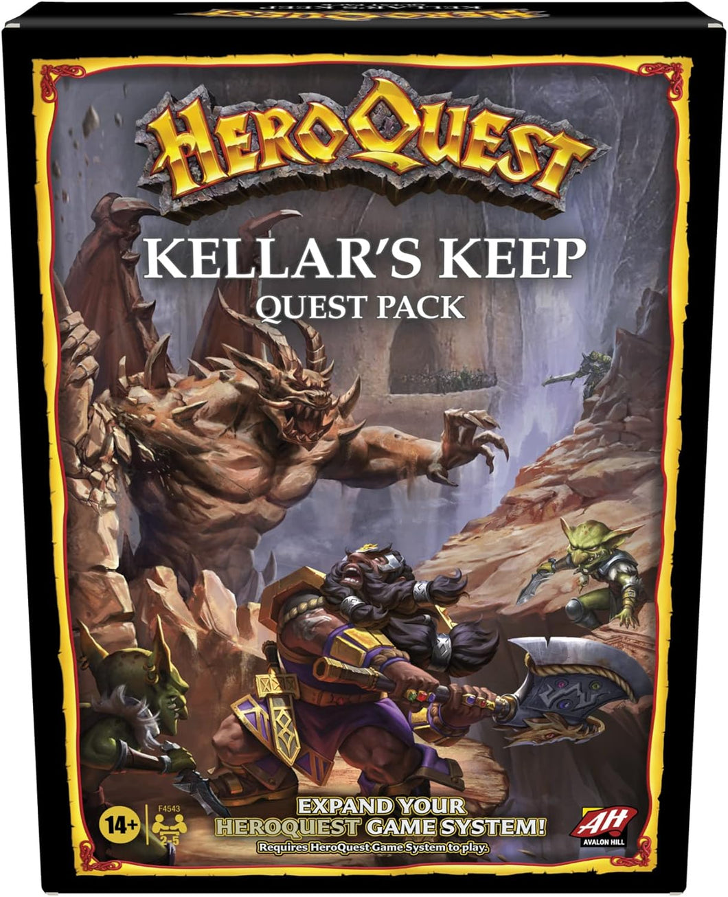 Avalon Hill - HeroQuest Kellars Keep expansion