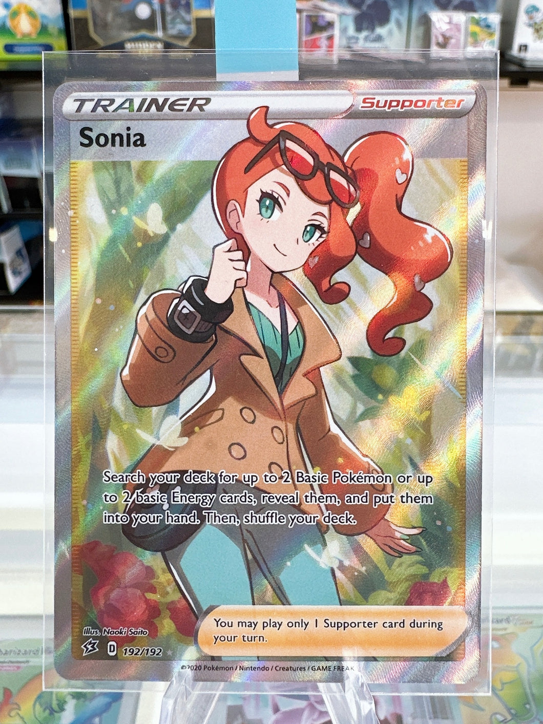 Sonia (Full Art) - SWSH - Rebel Clash - NM