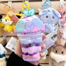 Load image into Gallery viewer, Pokemon Center Espurr Pokepeace Parfait Plush Keychain
