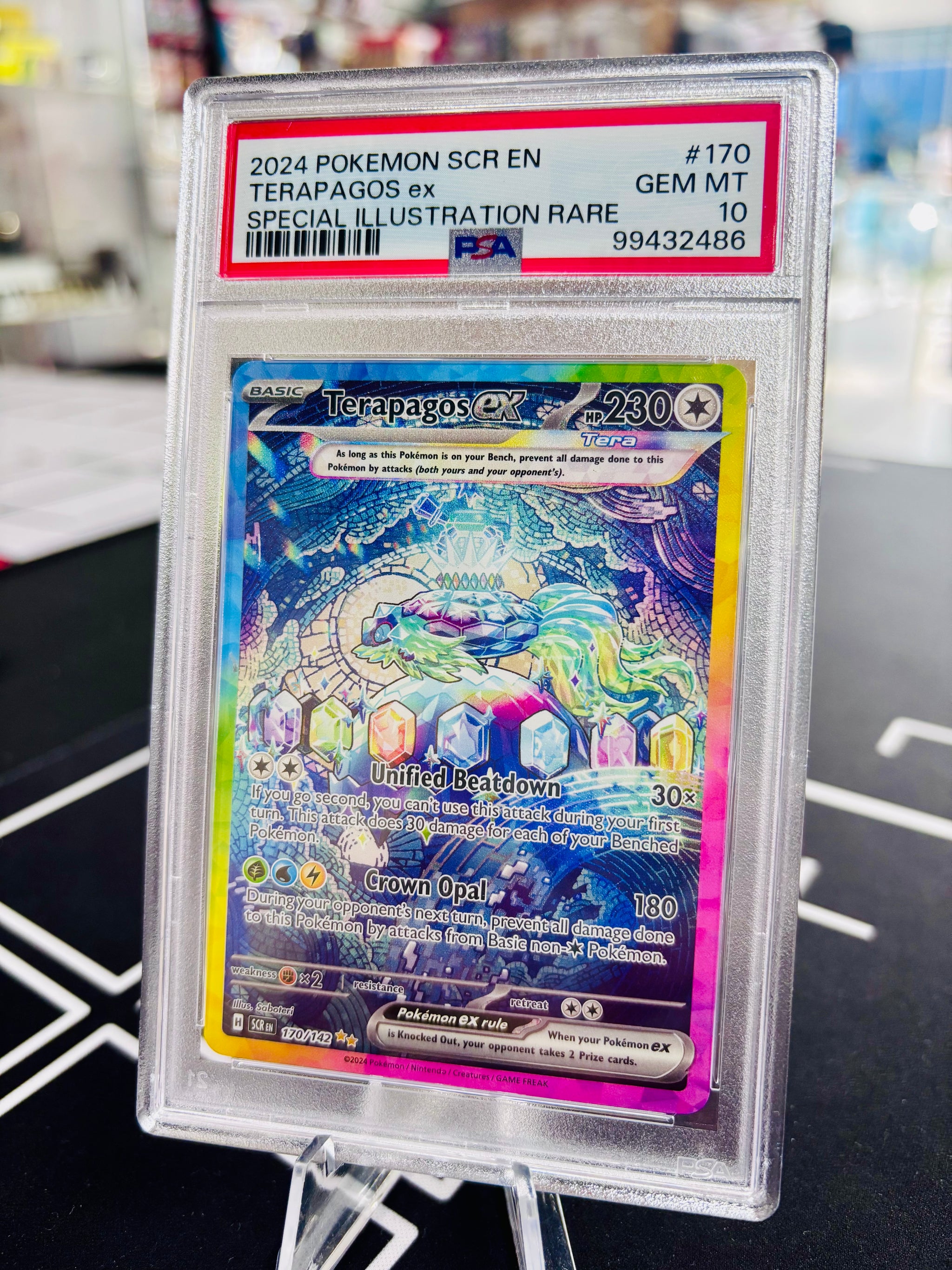 Terapagos SIR PSA 10 - Stellar Crown