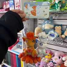 Load image into Gallery viewer, Pokemon Center Vulpix &amp; Alolan Vulpix Parallel Pairs Two-Plush Keychain
