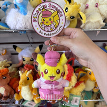 Load image into Gallery viewer, Pokemon Center Original Pink Mascot Pokemon Cafe Pikachu Keychain
