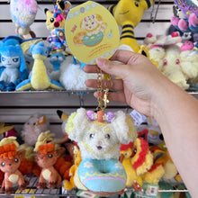Load image into Gallery viewer, Pokemon Center Pokémon Yum Yum Easter Fidough Mascot Keychain
