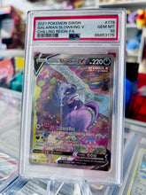 Load image into Gallery viewer, Galarian Slowking V 179/198 Sword &amp; Shield - Chilling Reign - PSA 10
