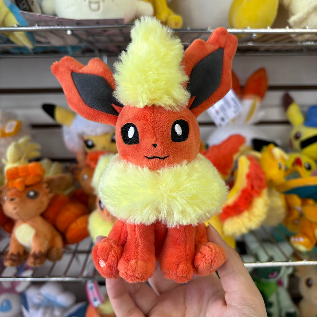 Flareon Pokédex-Size Poké Plush - 25 ¼ In. | Pokémon Center UK Official Flareon Pokédex-Size Poké Plush - 25 ¼ In. | Pokémon Center UK Official