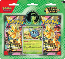 Load image into Gallery viewer, Pokemon Trading Card Game: Ascended Heroes 2-Pack Blister
