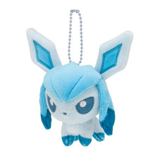 Load image into Gallery viewer, Pokemon Center Original Mocchiri Mascot Pokemon Dolls Glaceon Keychain
