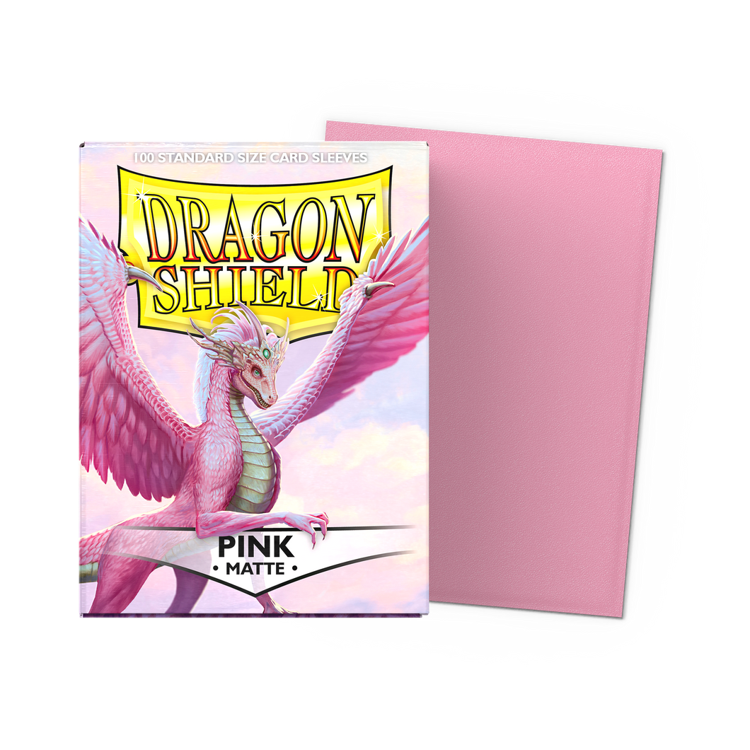 Dragon Shield - Pink Matte Sleeves (100 count)