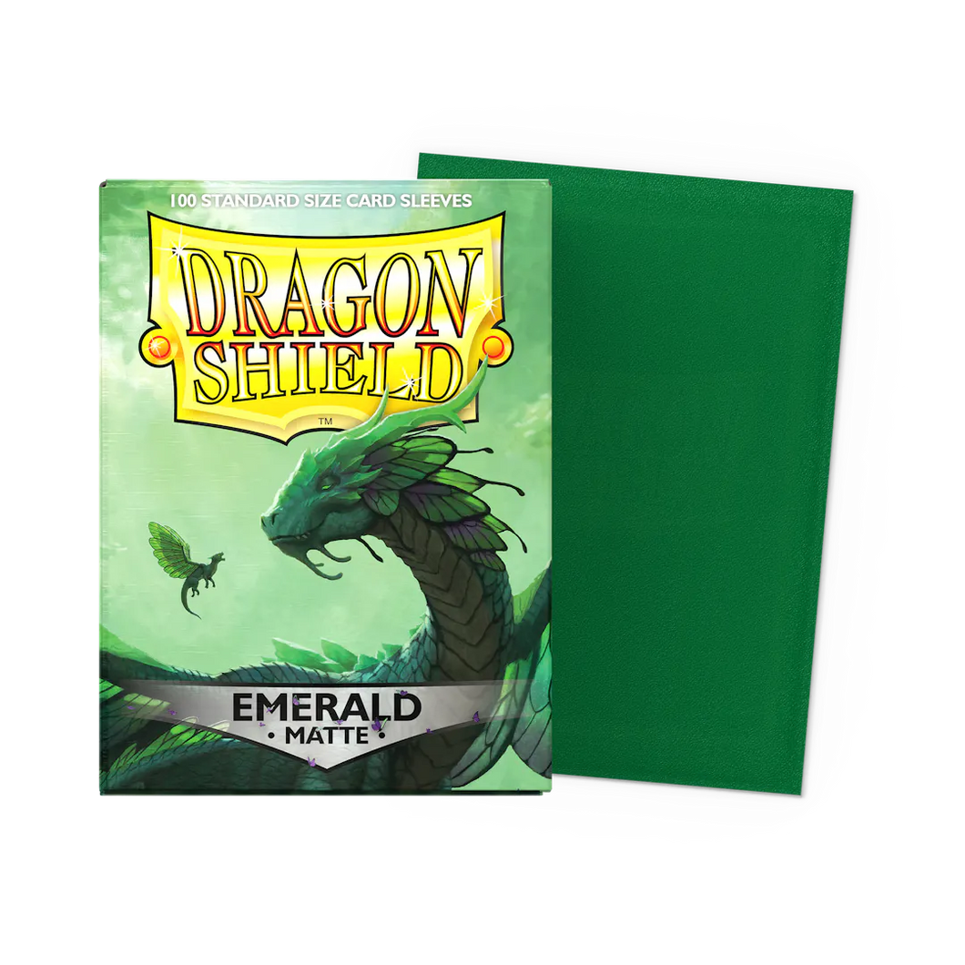 Dragon Shield - Emerald Matte Sleeves (100 count)