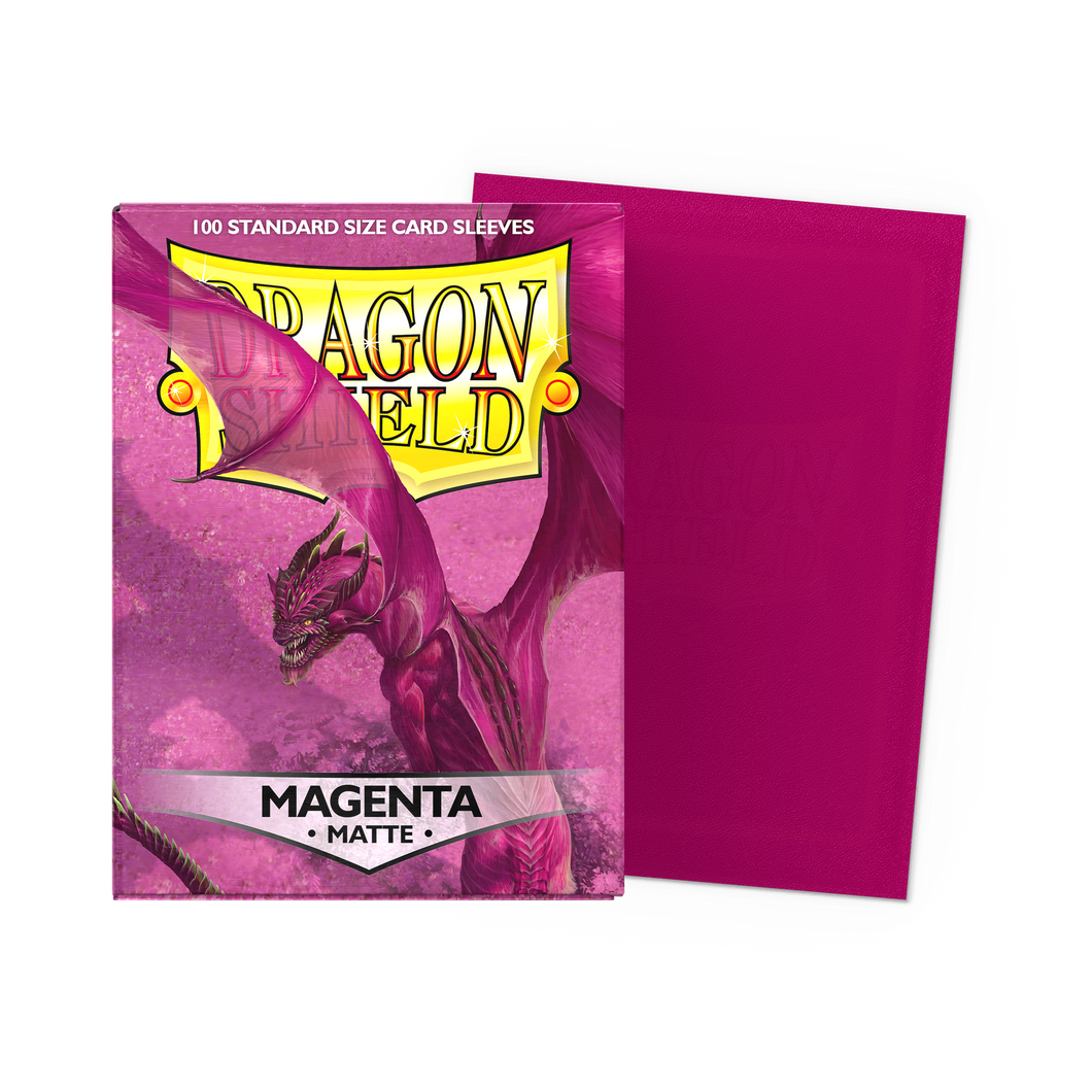 Dragon Shield - Magenta Matte Sleeves (100 Count)
